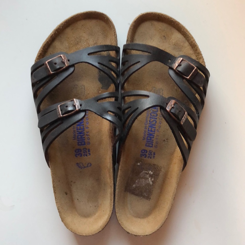 Soft Foootbed Birkenstocks sz39